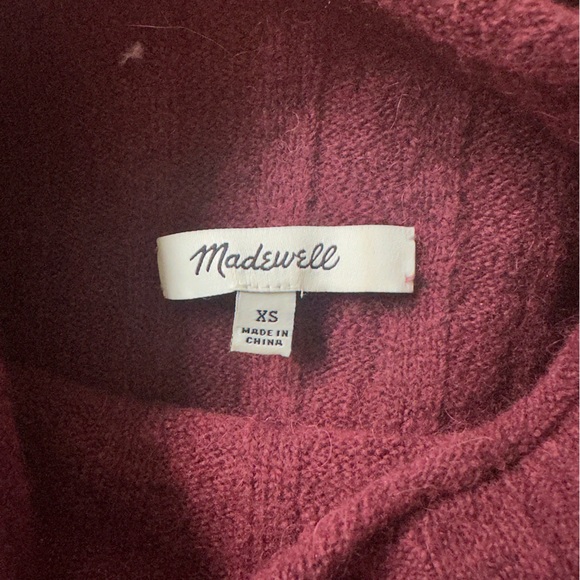 Madewell Wool Blend Turtleneck Sweater - Picture 3 of 7